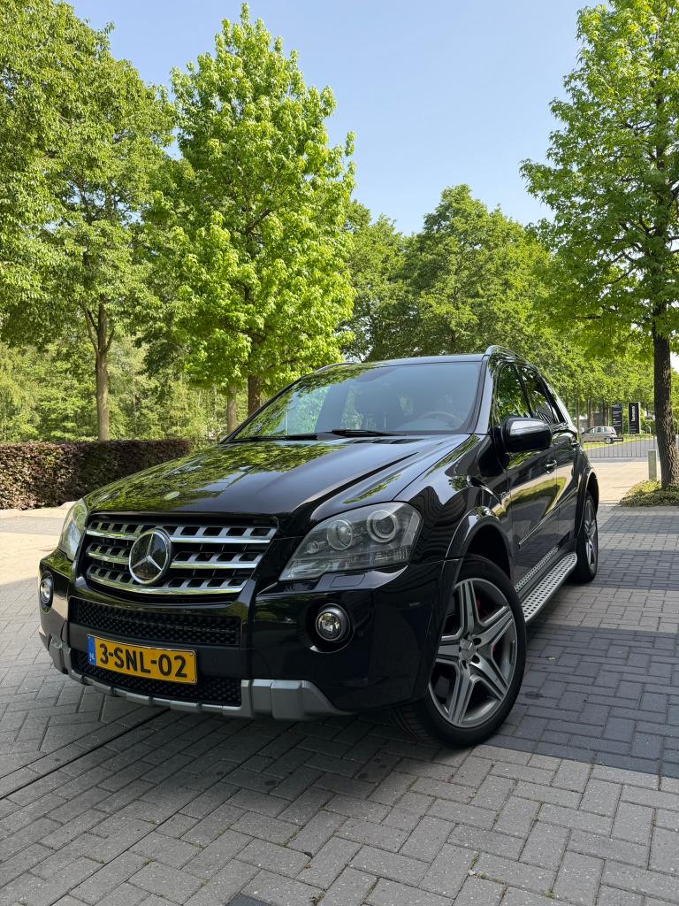 Mercedes Benz ML 63 AMG 10th Anniversary Edi. Volledig OH, Automaat, Zwart, Leder, Vierwielaandrijving