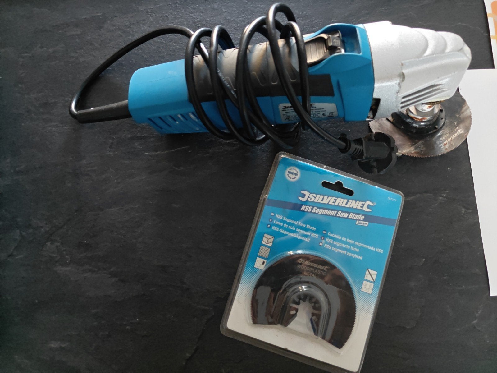 Silverline 260W Oscillerende Multitool met Zaagblad, Minder dan 30 mm, Overige typen, Ophalen of Verzenden, Minder dan 600 watt