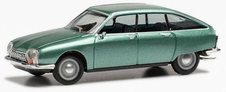 Citroen GS, groen metallic, Nieuw, Ophalen of Verzenden, Bus of Vrachtwagen, Herpa