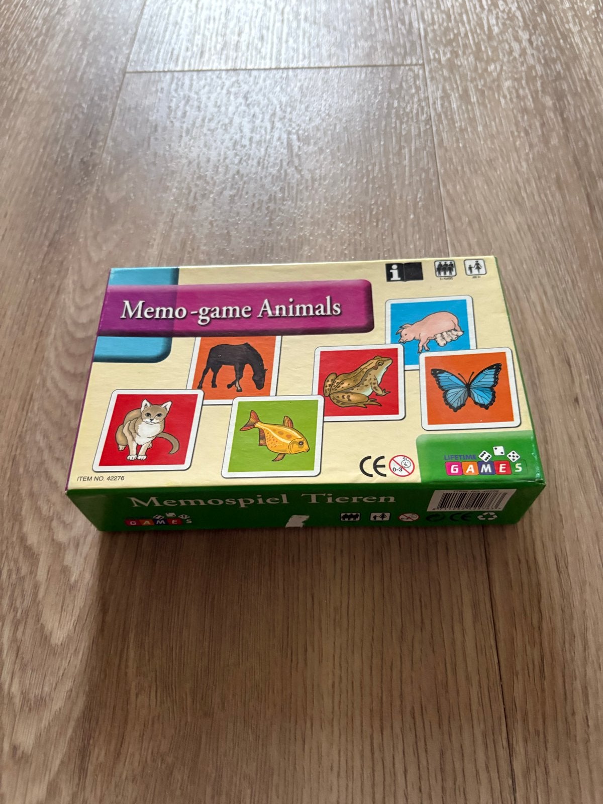 Memoriespel Dieren - Memo-game Animals, Ophalen of Verzenden, Zo goed als nieuw, Puzzelen