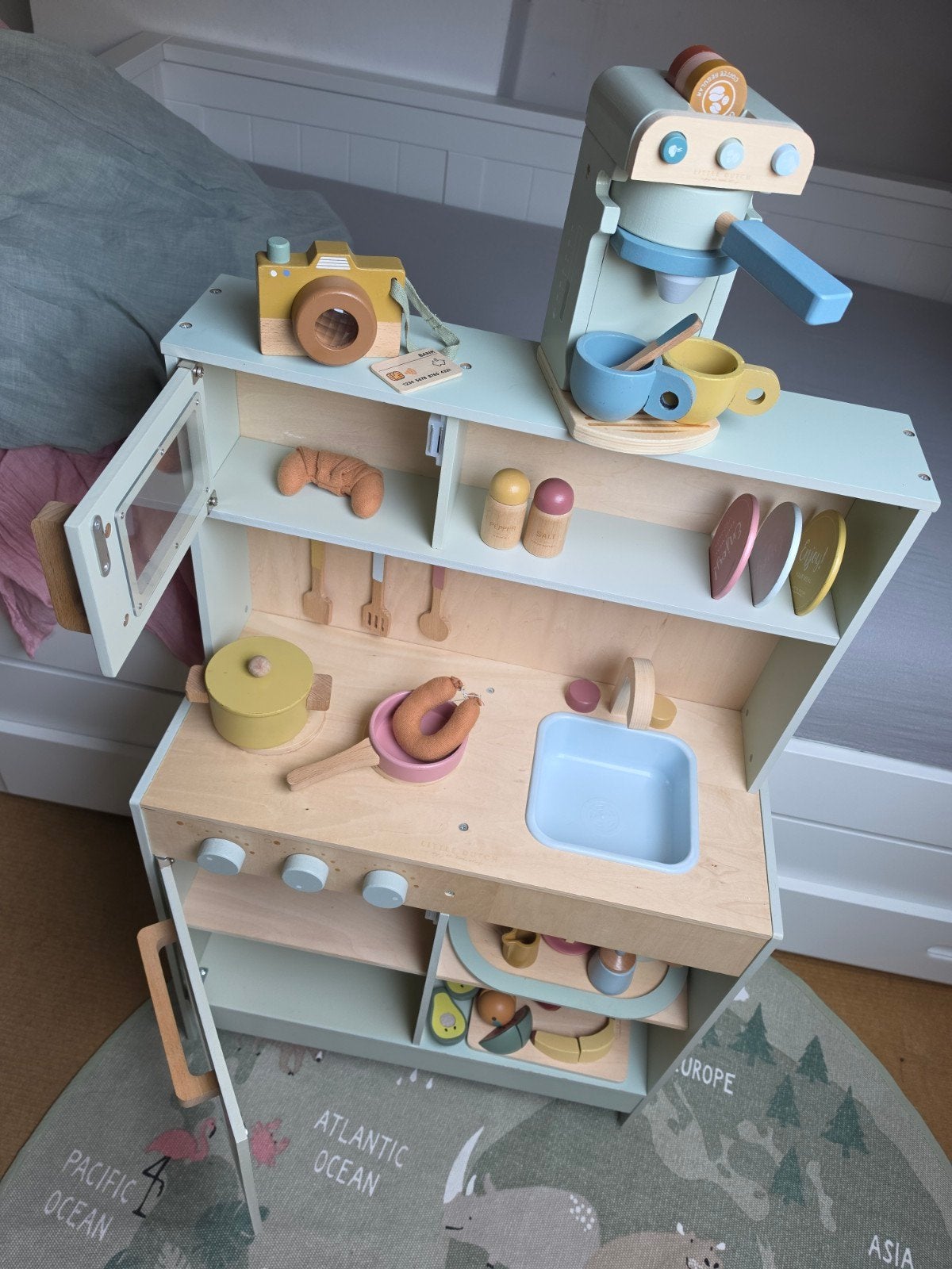 Little Dutch speelkeuken met uitgebreide accessoires set, Ophalen, Zo goed als nieuw, Hout