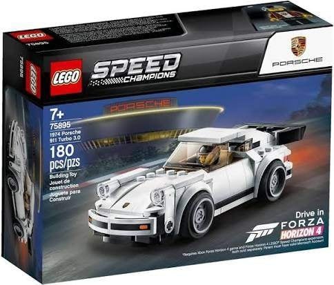 lego 75895 porsche speed champions, Inclusief instructies, Lego, Zo goed als nieuw, Speed Champions