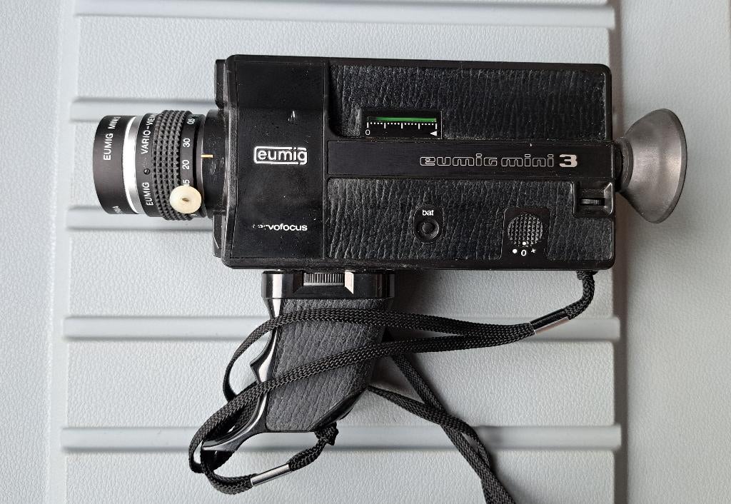 Eumig Mini 3 - Super 8 video camera, Ophalen of Verzenden, 8mm, Camera