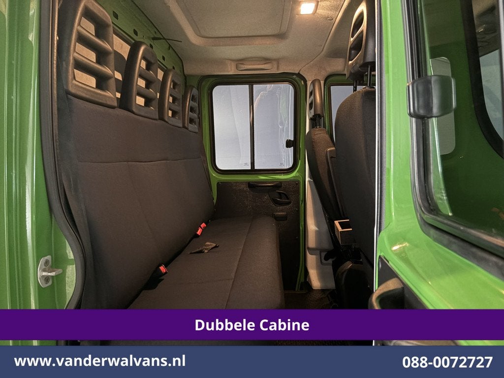 Iveco Daily 70C14G CNG Groot Rijbewijs Open laadbak 3457kg L, Auto's, Vrachtwagens, Mistlampen, Bedrijf, Handgeschakeld, 6 stoelen