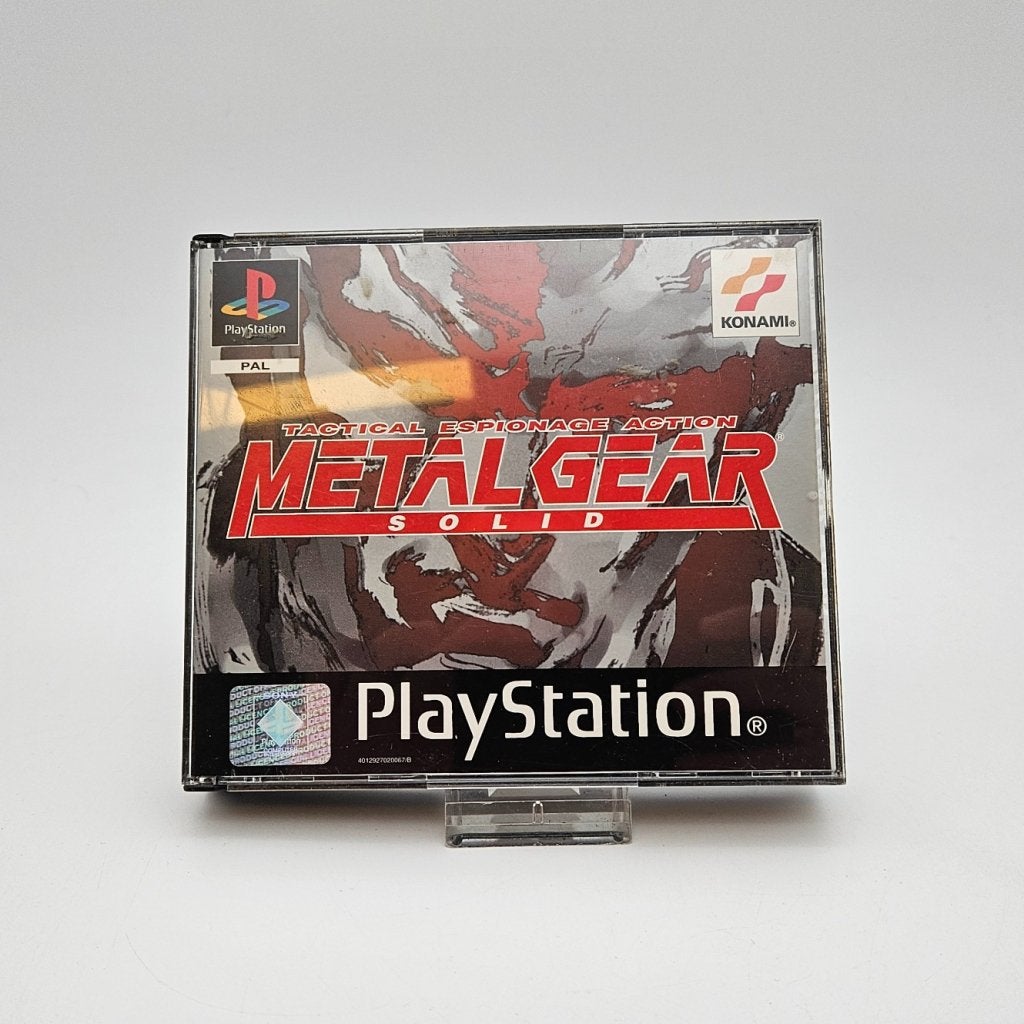 PS1 Game: Metal Gear Solid + Silent Hill Demo, Sony, Zo goed als nieuw, Support@sony.com, 1-7-1 Konan, Minato-ku
Tokyo 108-0075
Japan