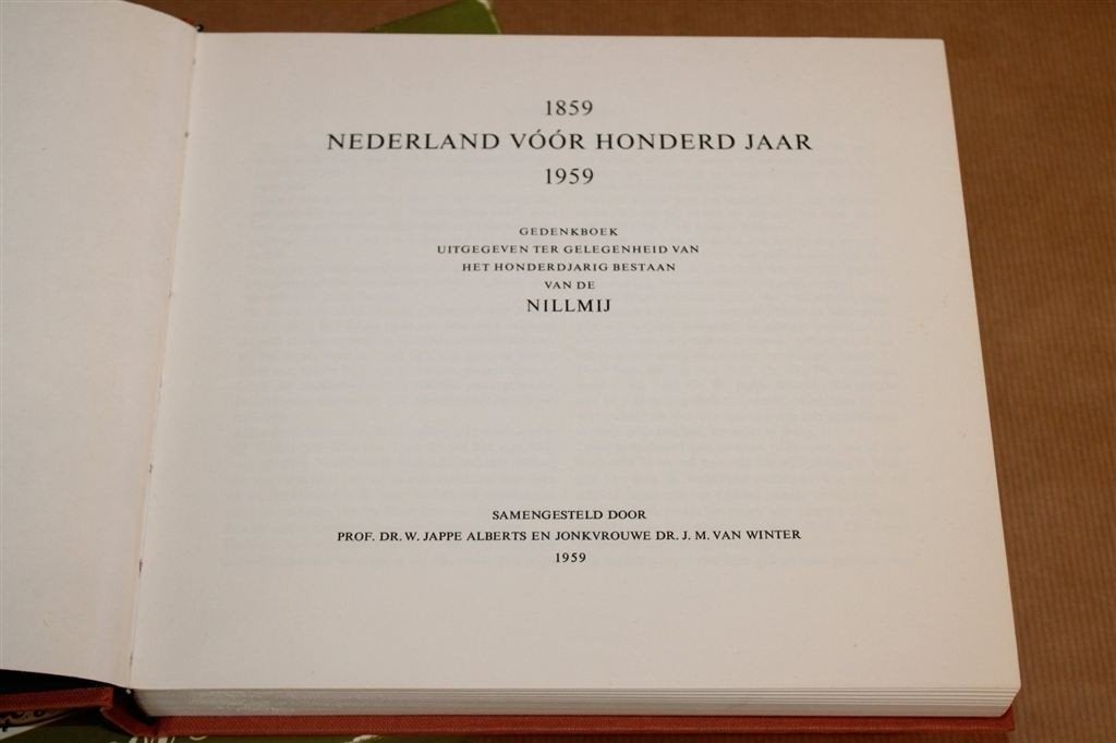 Nederland Voor 100 Jaar — Stadsgezichten 1859-1959, Ophalen of Verzenden, Gelezen