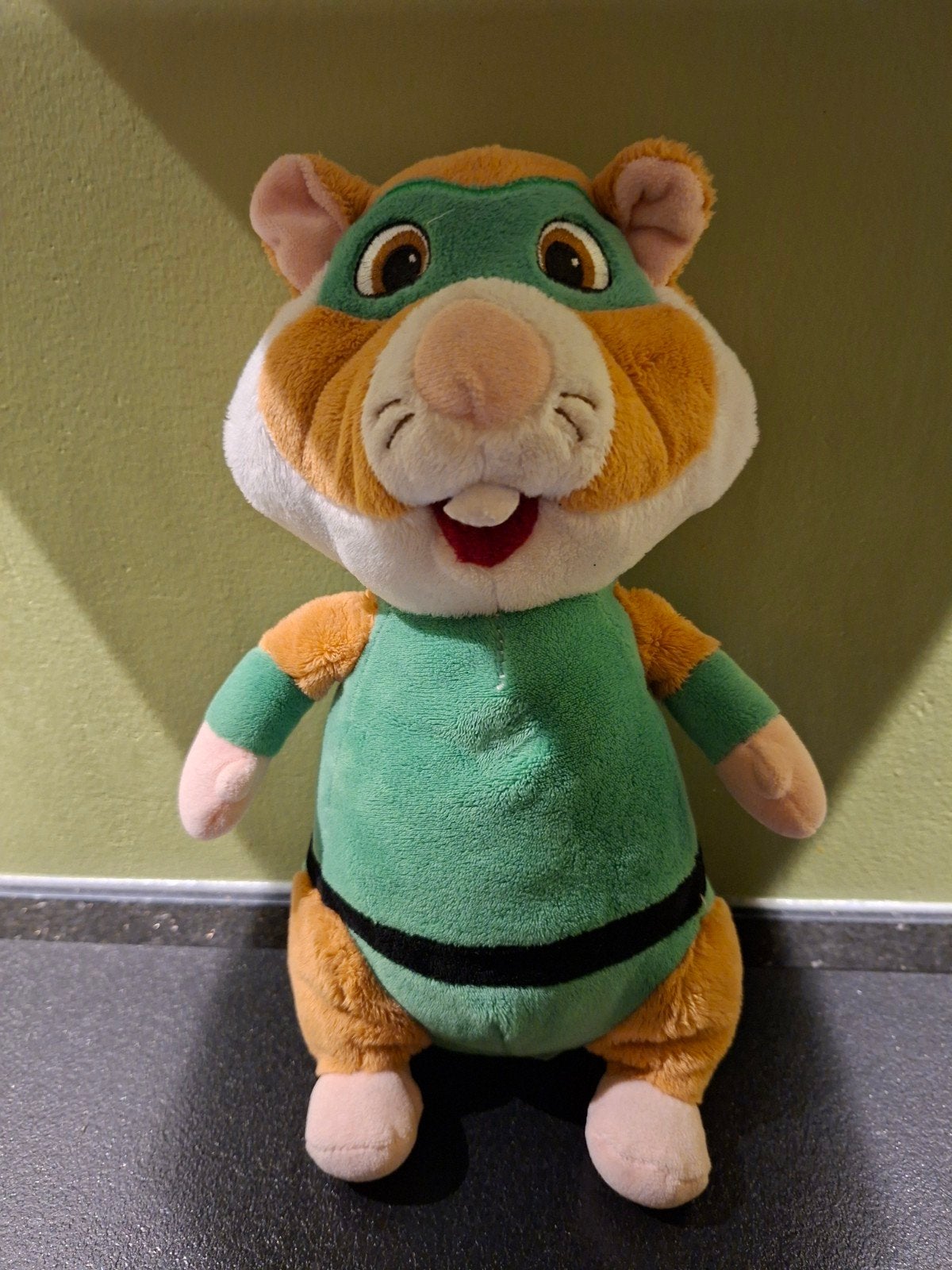 Leuke Hamster Knuffel - Groen en Oranje, Groen, Overige merken, Overige karakters, Hamster