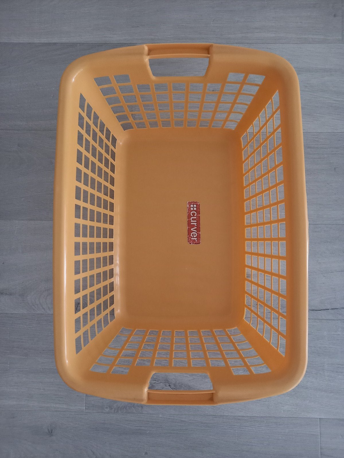 Wasmand, Curver, Ophalen, Gebruikt, Geel, Wasmand
