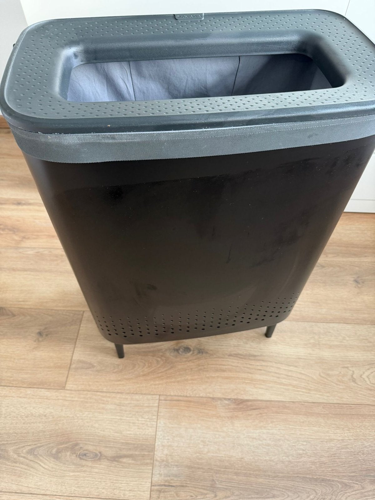 Brabantia wasmand/sorteerder - 2x45 - Zwart, Ophalen, 50 – 75, Kunststof, Gebruikt