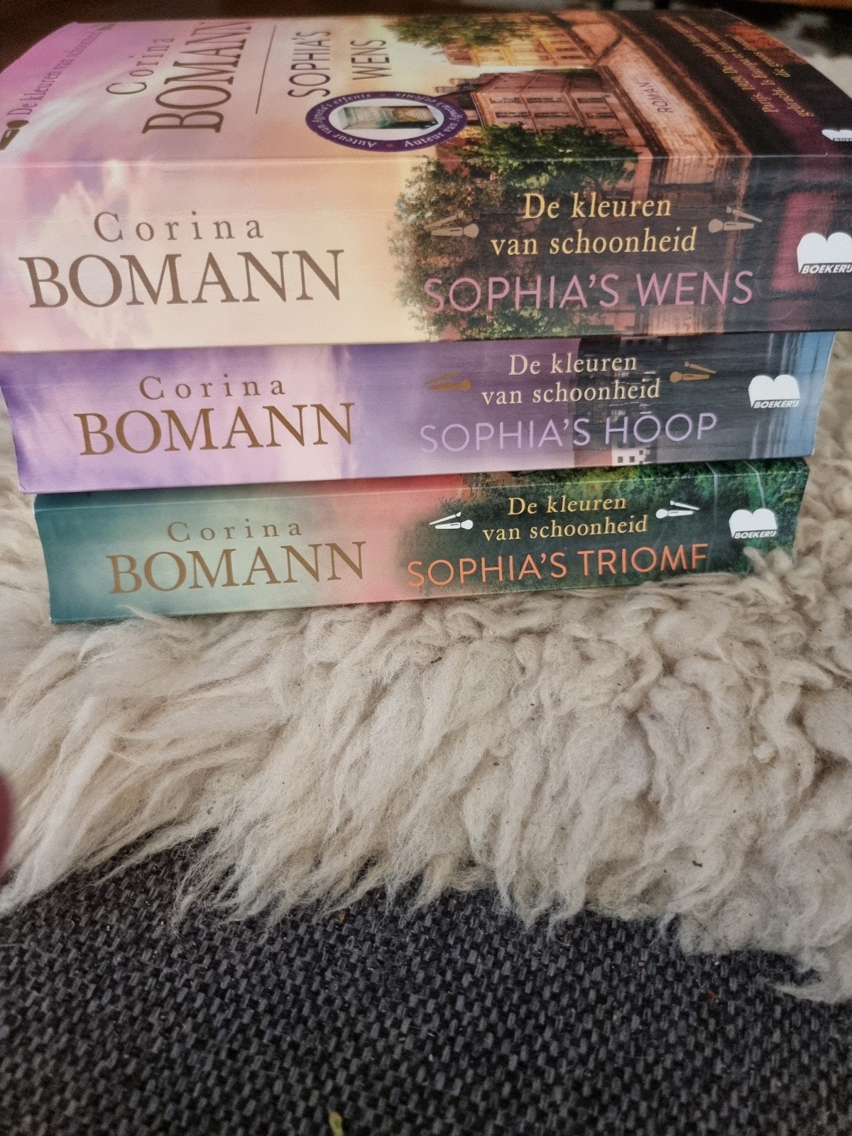 Corina Bomann - De kleuren van schoonheid (3x boeken), Ophalen of Verzenden