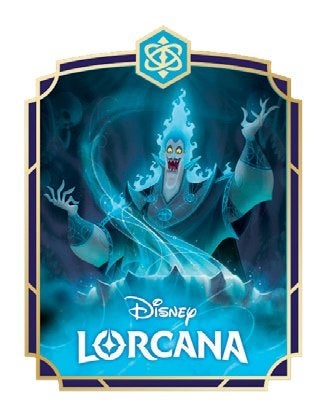 Disney Lorcana - Hades – Infernal Schemer Lorcana League Pin, Ophalen of Verzenden, Nieuw, Overige typen