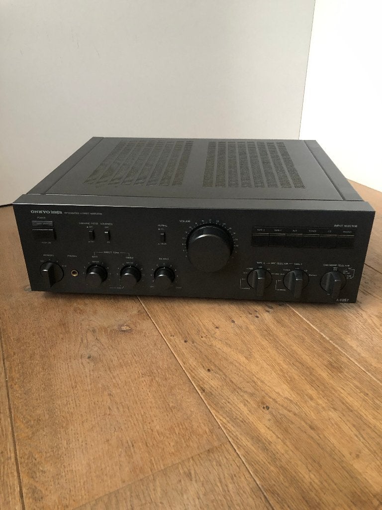 ONKYO INTEGRA A-8057 versterker, Gebruikt, Ophalen of Verzenden, 60 tot 120 watt, Stereo