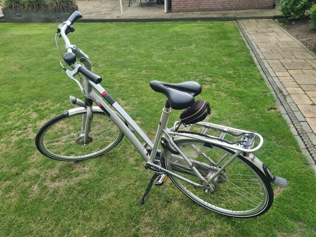 Giant damesfiets Cosco L, Fietsen en Brommers, Ophalen, Gebruikt, Versnellingen, Trommelrem