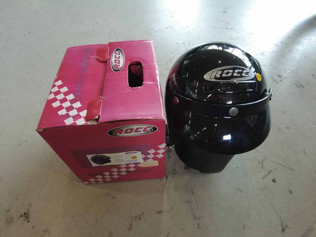 Nolan N21 Classic zwart met vizier maat XXS NIEUW, Motoren, Nieuw met kaartje, XXS, Nolan, Jethelm