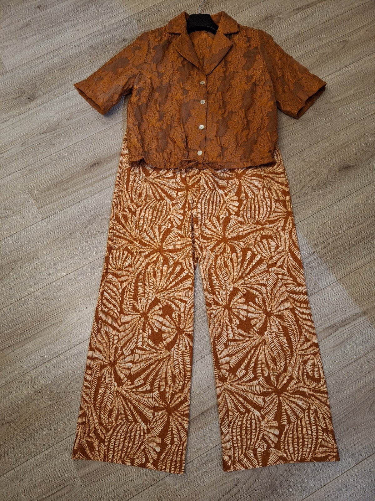Blouse en broek Tramontana, Maat 38/40 (M), Bruin, Tramontana, Ophalen of Verzenden