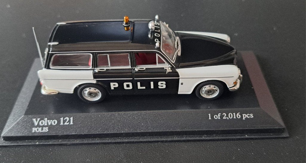 Volvo 121 Amazon (politie), Ophalen of Verzenden, Zo goed als nieuw, Auto, MiniChamps