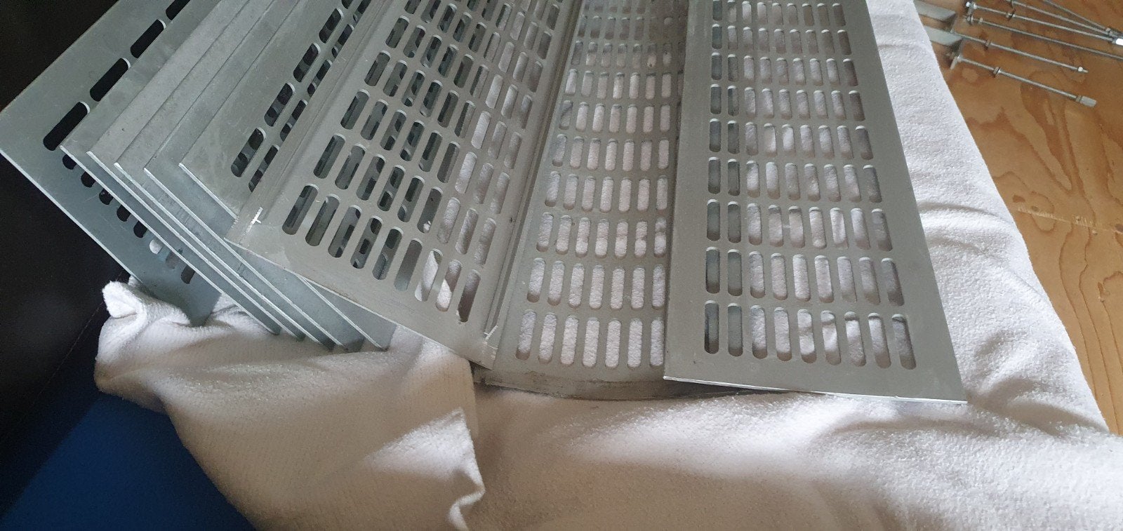 ventilatie roosters, Ophalen, Gebruikt
