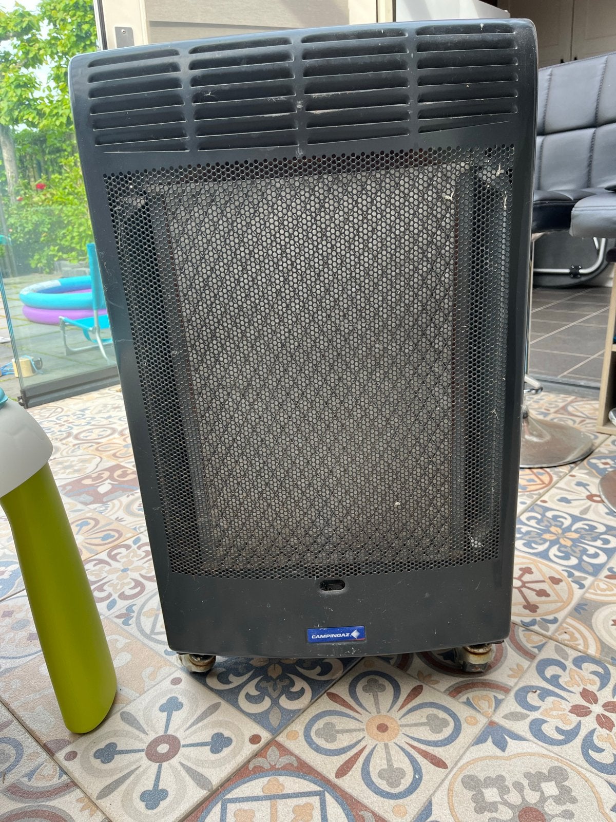 Campingaz gaskachel op wielen - Draagbare verwarming, Ophalen, Gebruikt, Kachel, Minder dan 60 cm