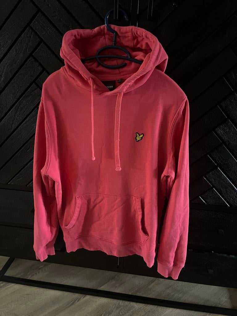 Lyle & Scott hoodie roze maat S/ 176, Ophalen of Verzenden, Zo goed als nieuw, Jongen of Meisje, Trui of Vest