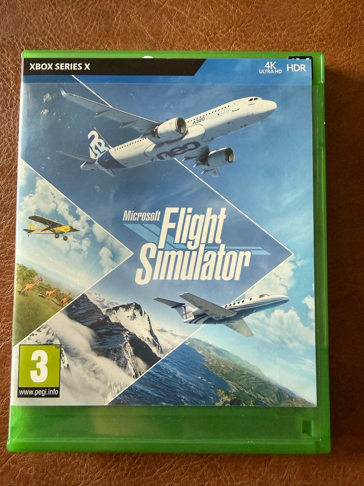 Xbox Series X Flight Simulator - Hoesje licht beschadigd, Ophalen of Verzenden, Gebruikt