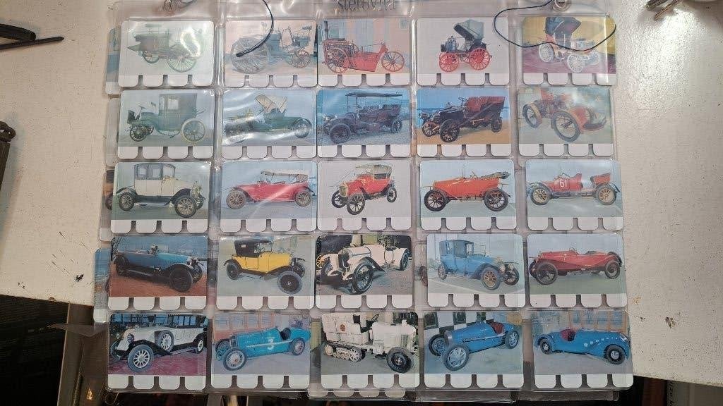 Sterovita autoplaatjes,metaal (Z271-134), Ophalen of Verzenden, Zo goed als nieuw, Auto's