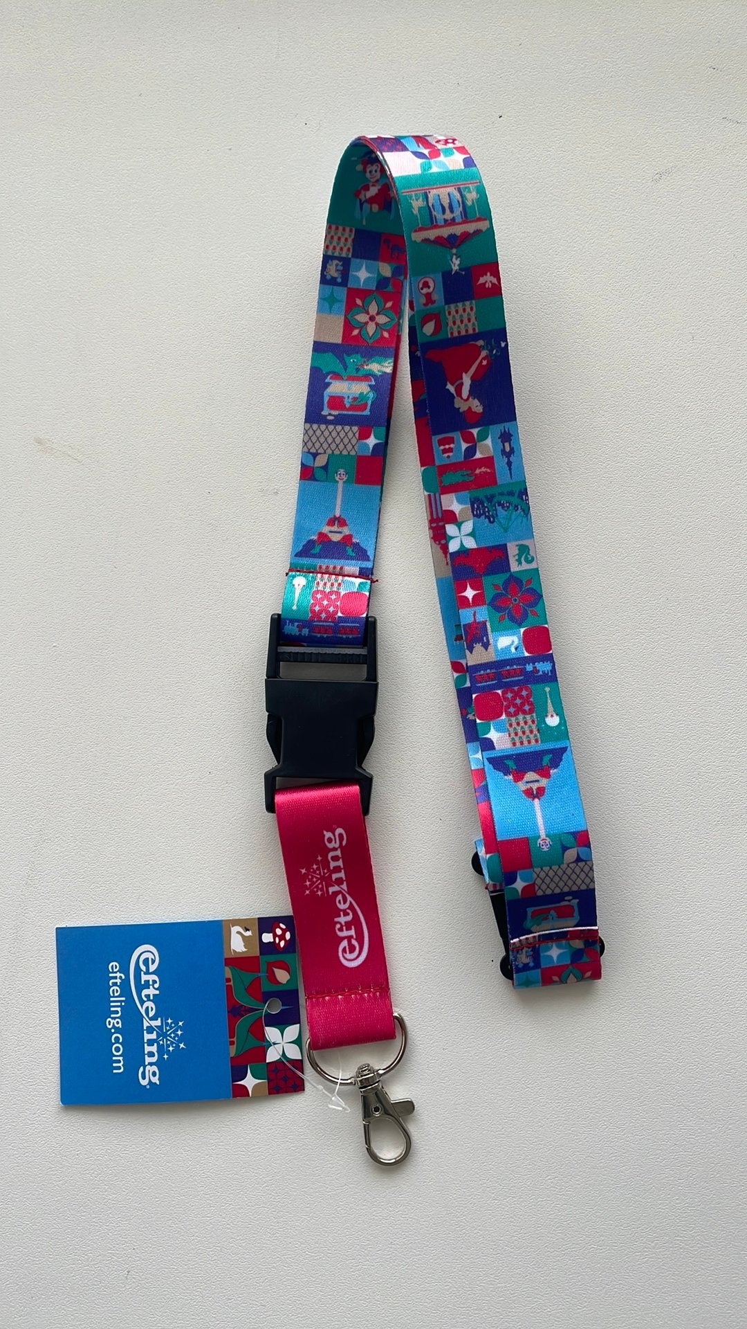 Efteling Keycord Geometric, Verzamelen, Ophalen of Verzenden, Nieuw, Overige typen