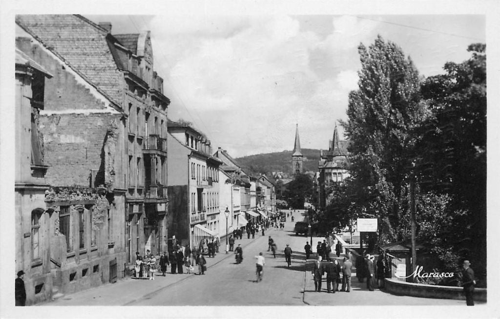 379-043-029 St Wendel (Saar) Bahnhofstrasse, Verzenden, Voor 1920, Duitsland