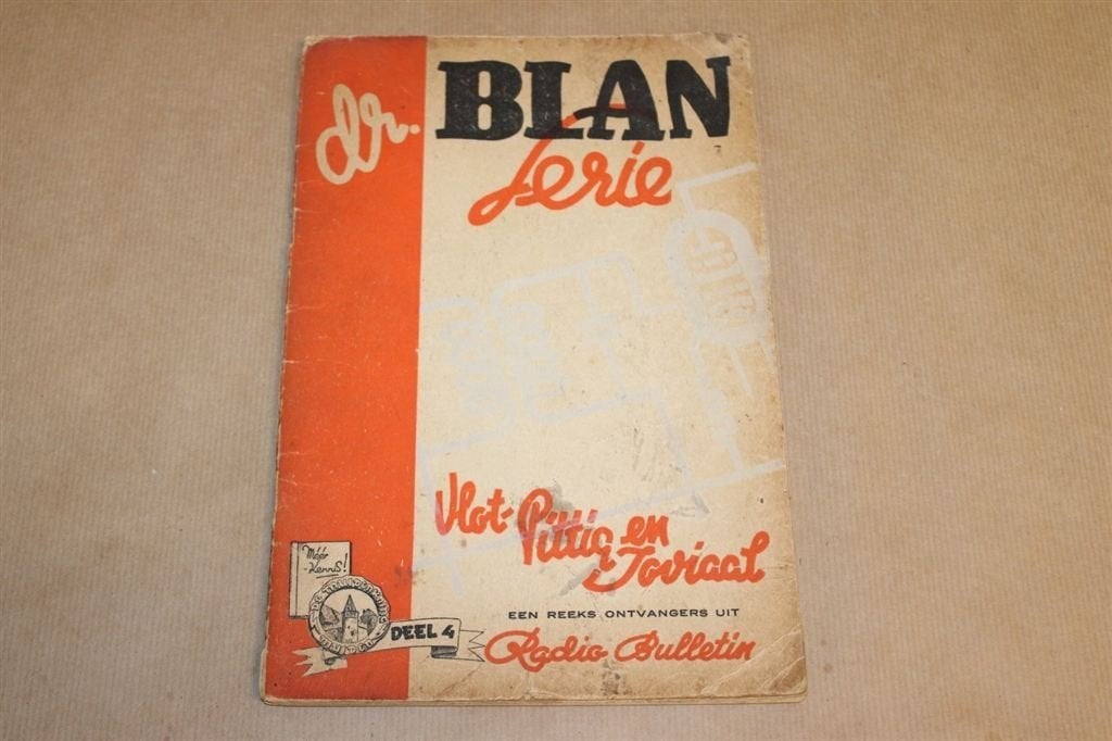 Dr. Blan Serie - Deel 4 - 1947, Boeken, Techniek, Ophalen of Verzenden, Zo goed als nieuw, Bouwkunde