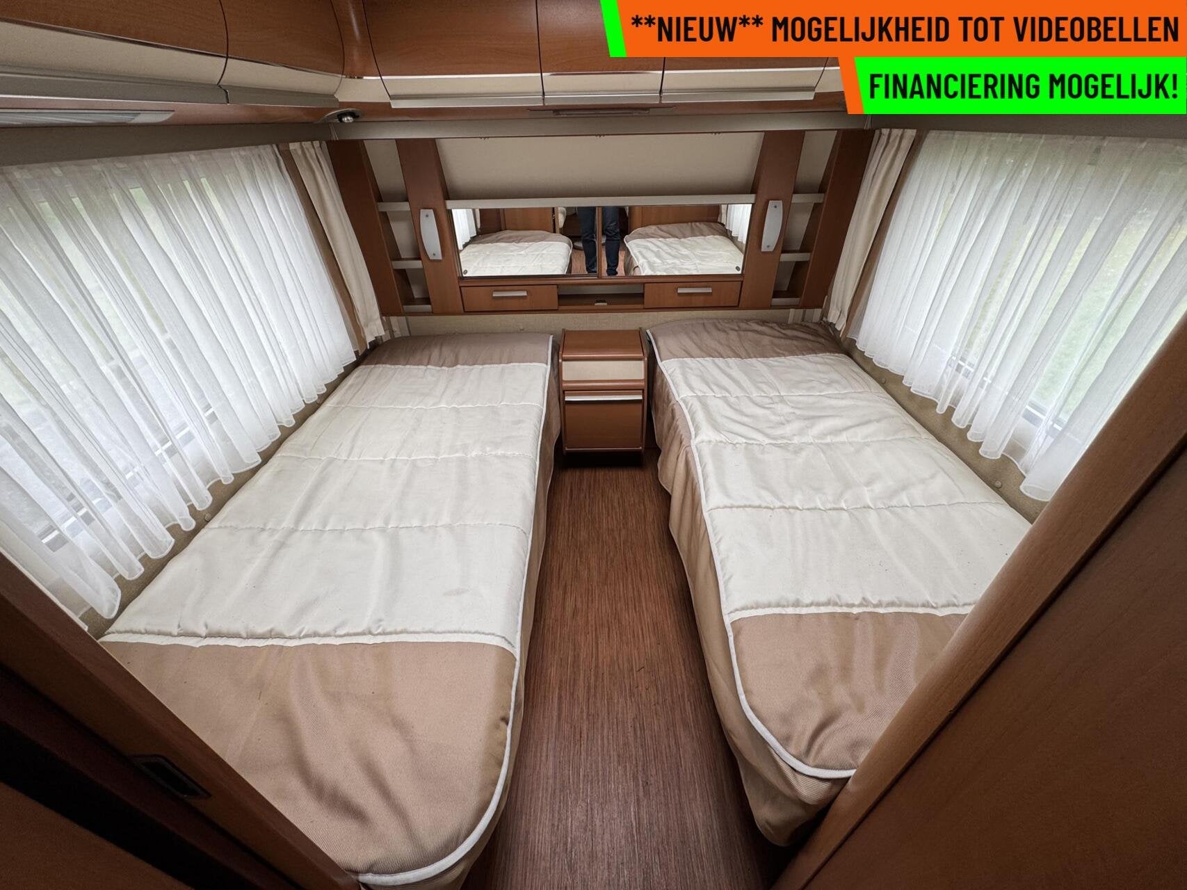 Fendt 550 SG DIAMANT, ENKELE BEDDEN, RONDZIT,MOVER, VOORTENT, Caravans en Kamperen, Hordeur, Rondzit, 7 tot 8 meter, Bedrijf