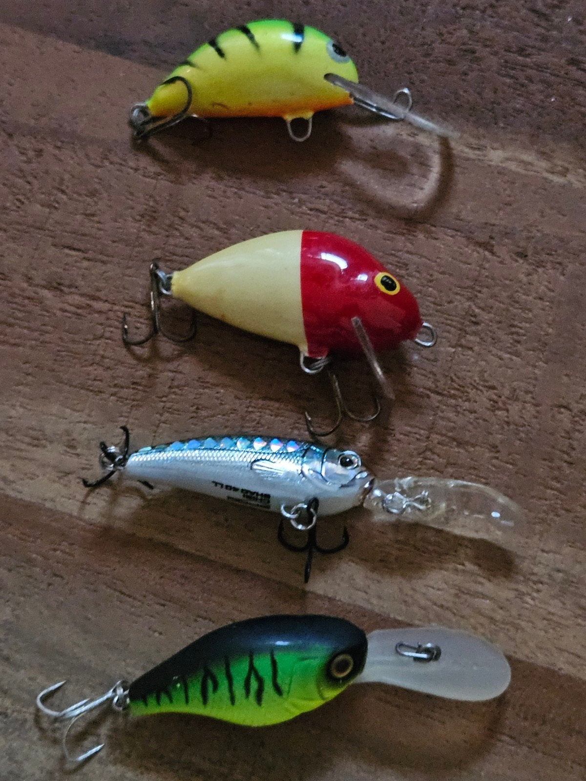 4x klein kunstaas oa chubby, Watersport en Boten, Hengelsport | Roofvissen, Ophalen of Verzenden, Overige typen