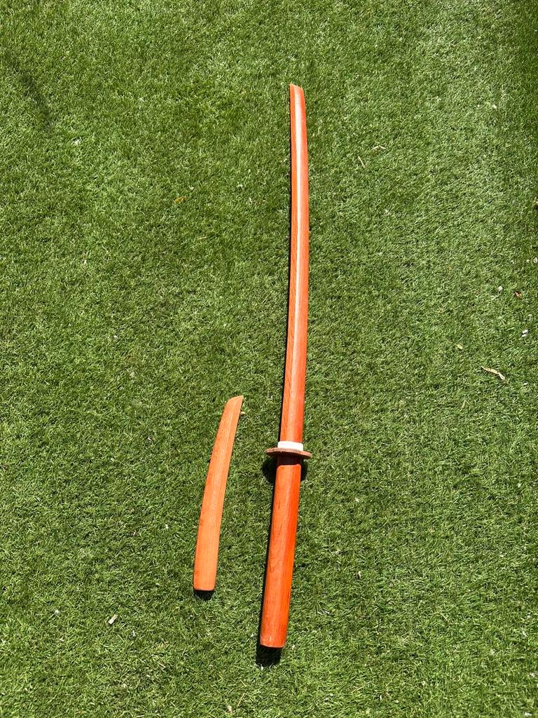 Bokken oefenzwaard en mes incl. Voedraal, Maat XL, Ophalen, Zo goed als nieuw, Overige