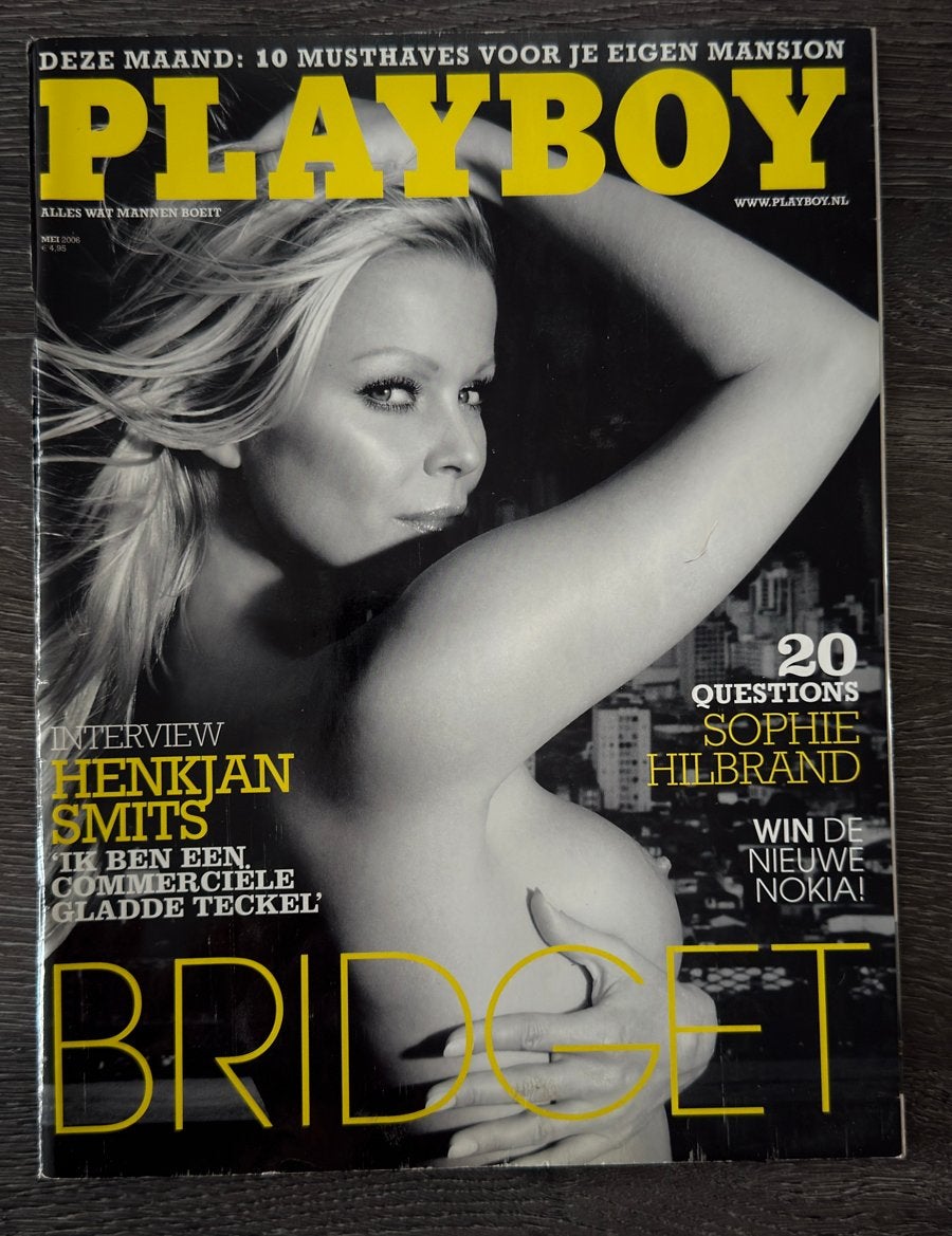 Playboy Magazine Mei 2006 - Bridget Maasland, Ophalen of Verzenden, Zo goed als nieuw, Glossy