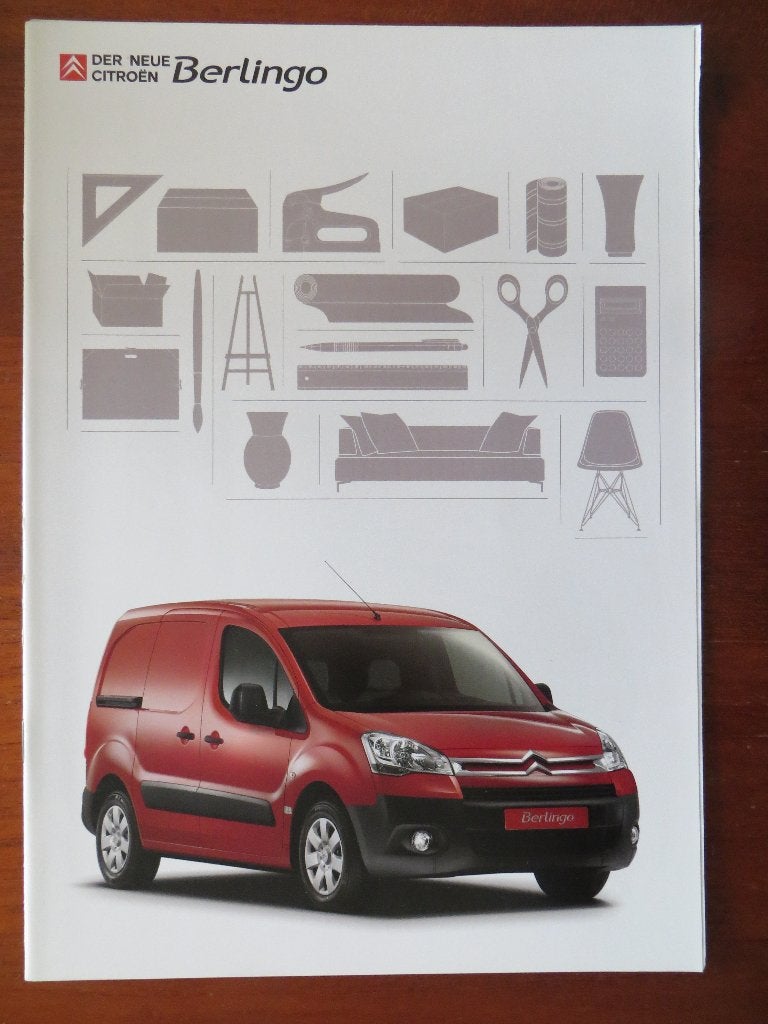 Der neue Citroën Berlingo (Kastenwagen) +bijlage (mei 2008), Ophalen of Verzenden, Nieuw, Citroën