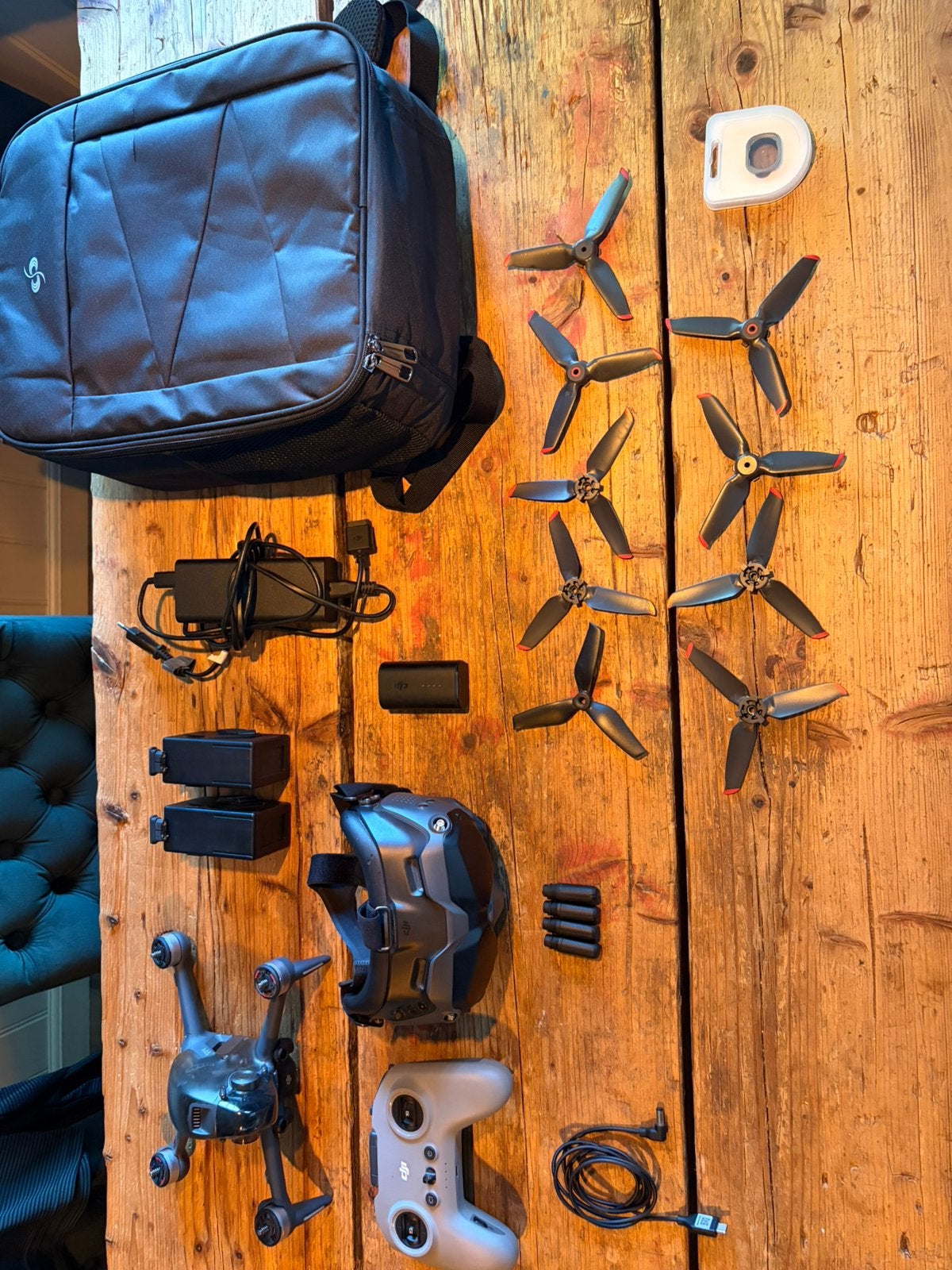 DJI FPV complete set in nette staat, Ophalen of Verzenden, Zo goed als nieuw