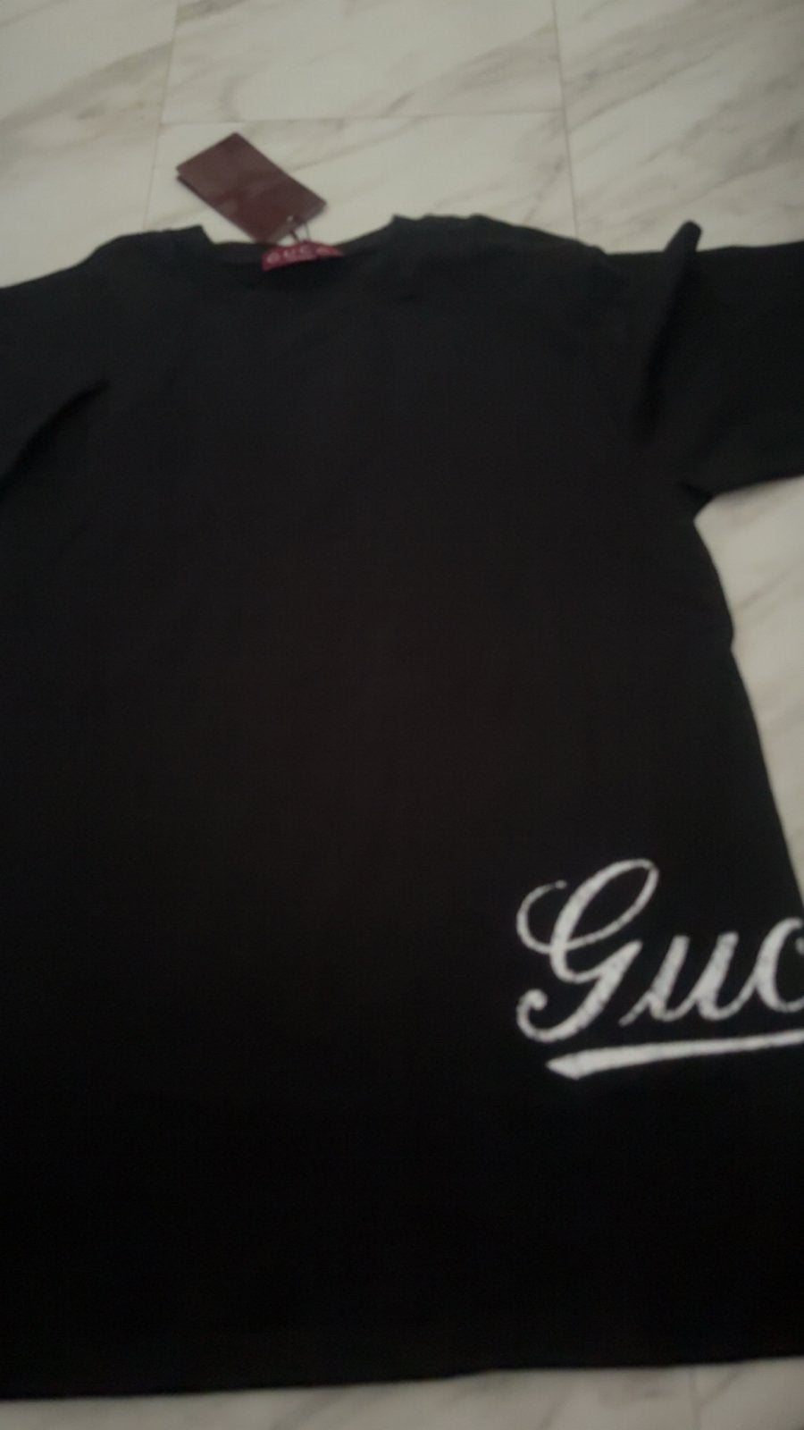 Gucci T-Shirt Maat S (past ook M), Ophalen of Verzenden, Nieuw, Maat 46 (S) of kleiner, Zwart