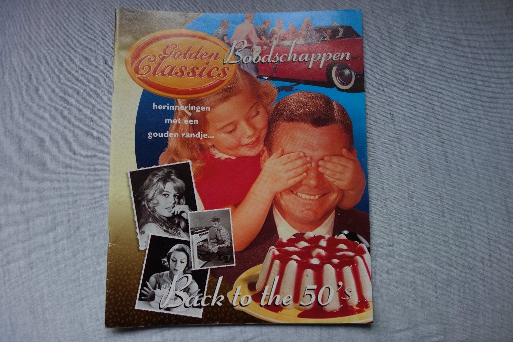 Tijdschrift Golden classics boodschappen 1950, Boeken, Ophalen of Verzenden, Gelezen, Damesbladen