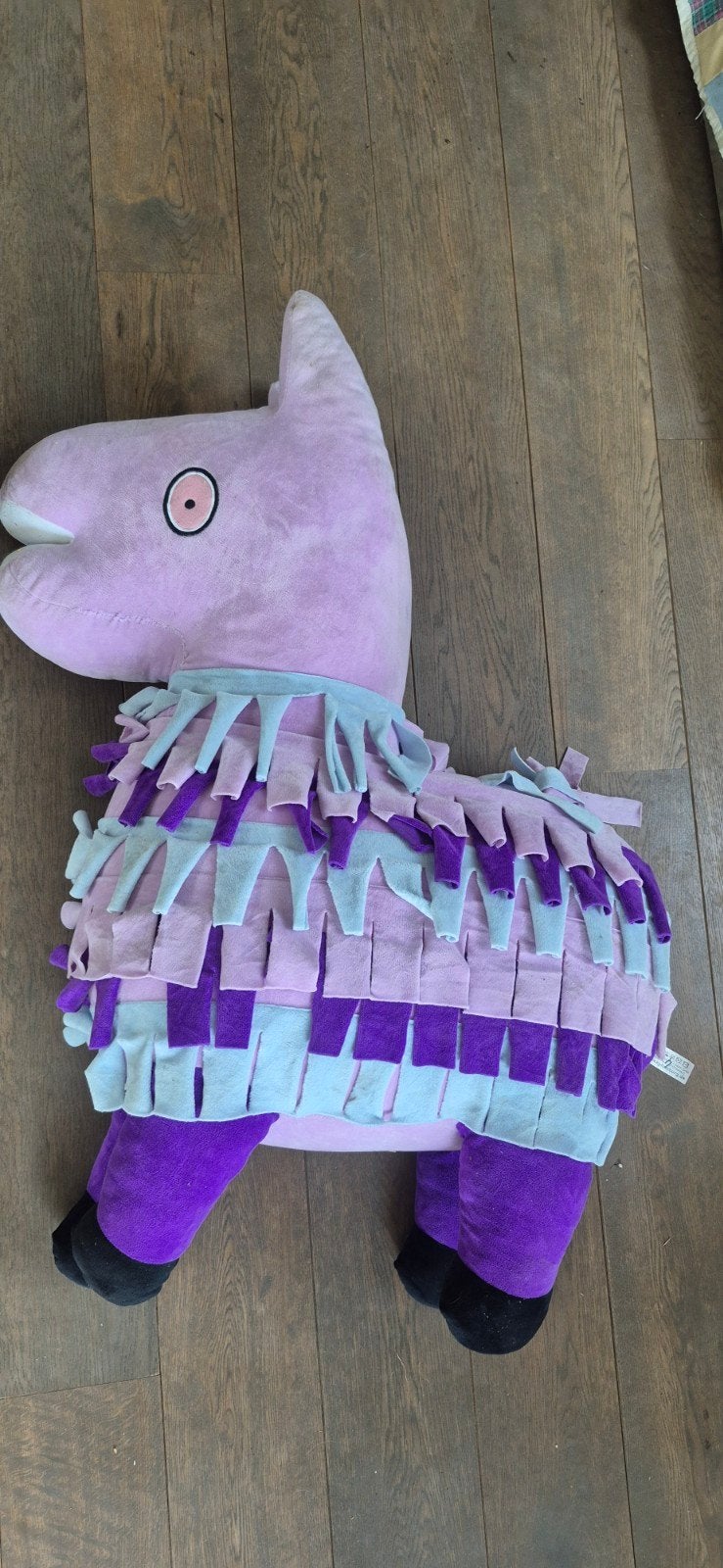 Fortnite Llama knuffel - Groot en kleurrijk, Ophalen, Gebruikt, Overige merken, Overige karakters