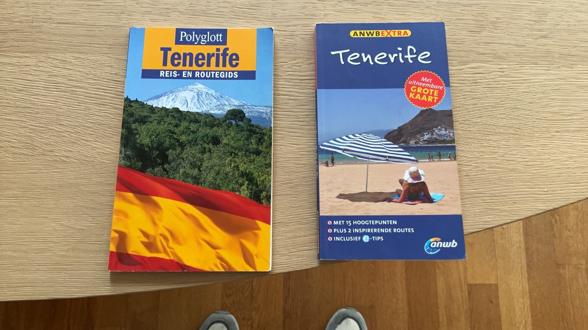 Tenerife (twee reisgidsen) inclusief grote landkaart, Boeken, Ophalen, Europa, Zo goed als nieuw, Reisgids of -boek