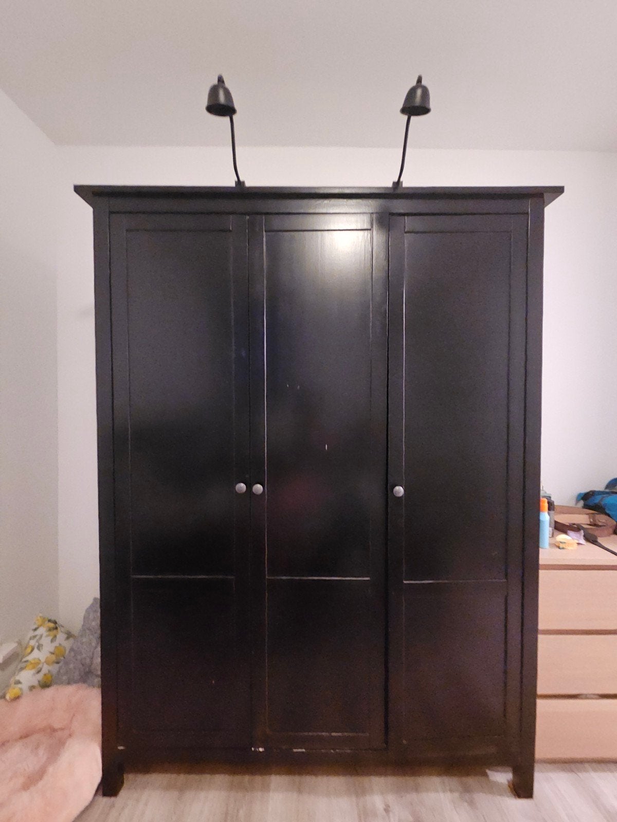 Kledingkast met verlichting ikea, Ophalen, Met deur(en), Gebruikt, 100 tot 150 cm