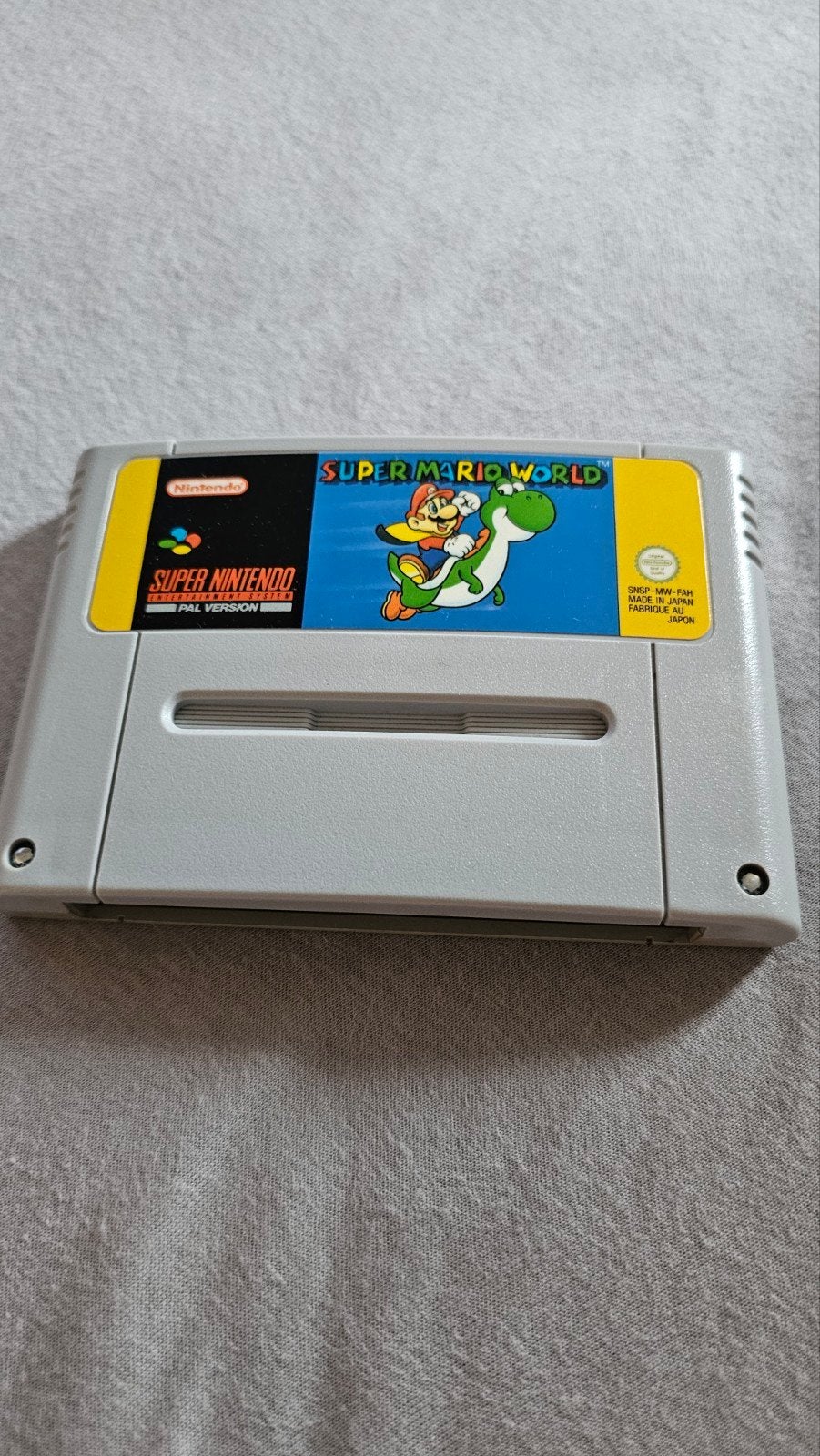 Super Mario World SNES PAL - Klassieke Platformgame, Ophalen, Gebruikt, 1 speler, Vanaf 3 jaar