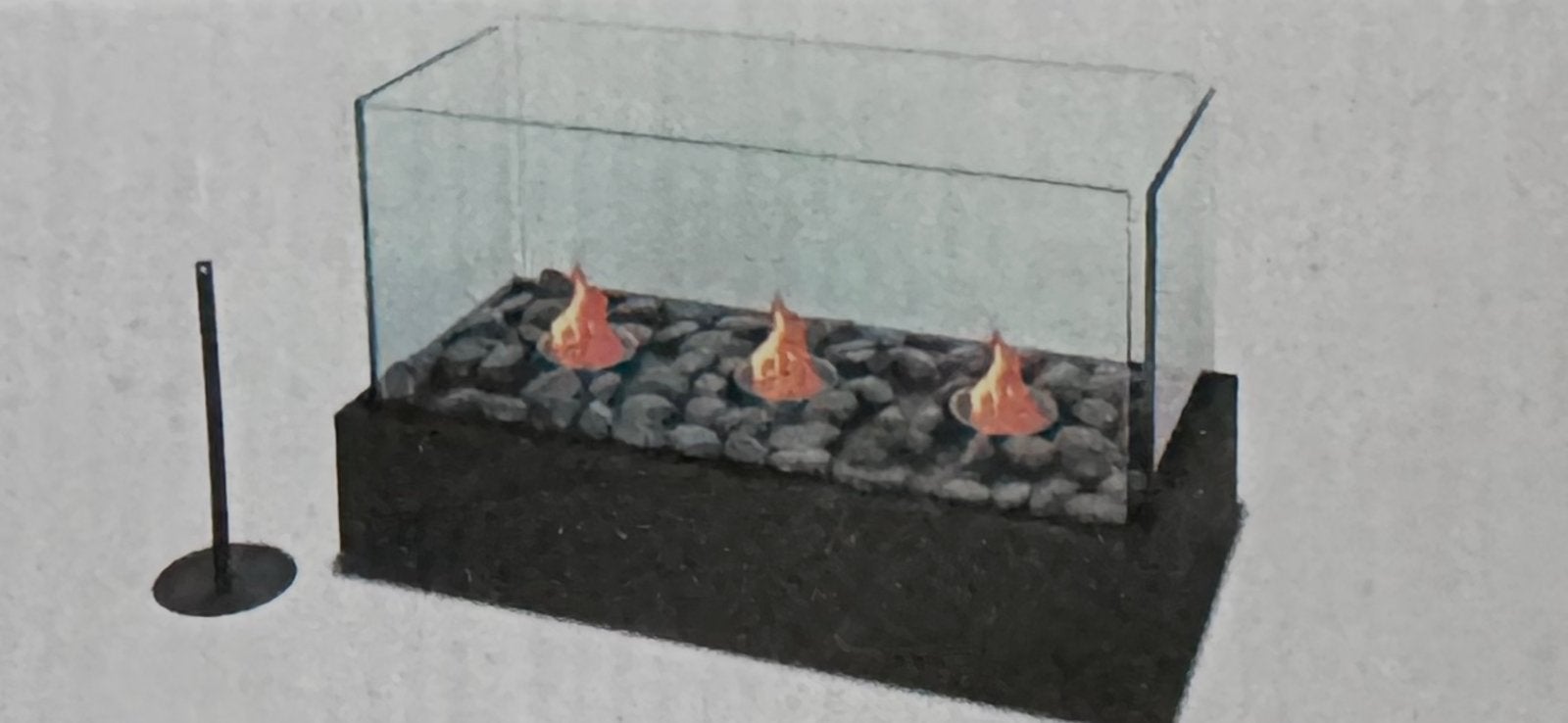2x tafelhaard (nieuw) + 2x fles bio ethanol (vol), Ophalen, Nieuw, Vrijstaande haard, Overige soorten