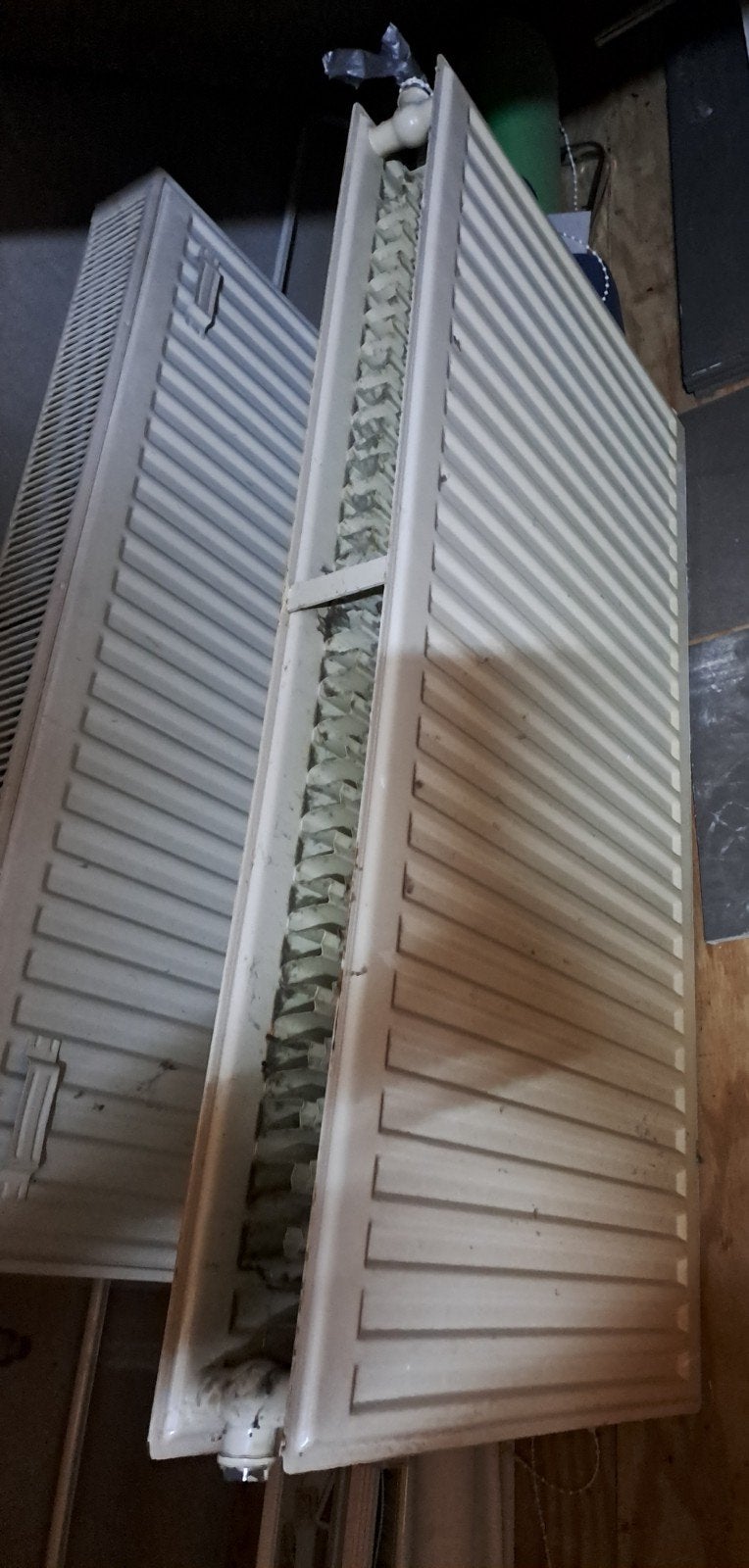 2 Radiatoren 105x50 cm - Gebruikt, Ophalen, 30 tot 80 cm, Gebruikt, Radiator