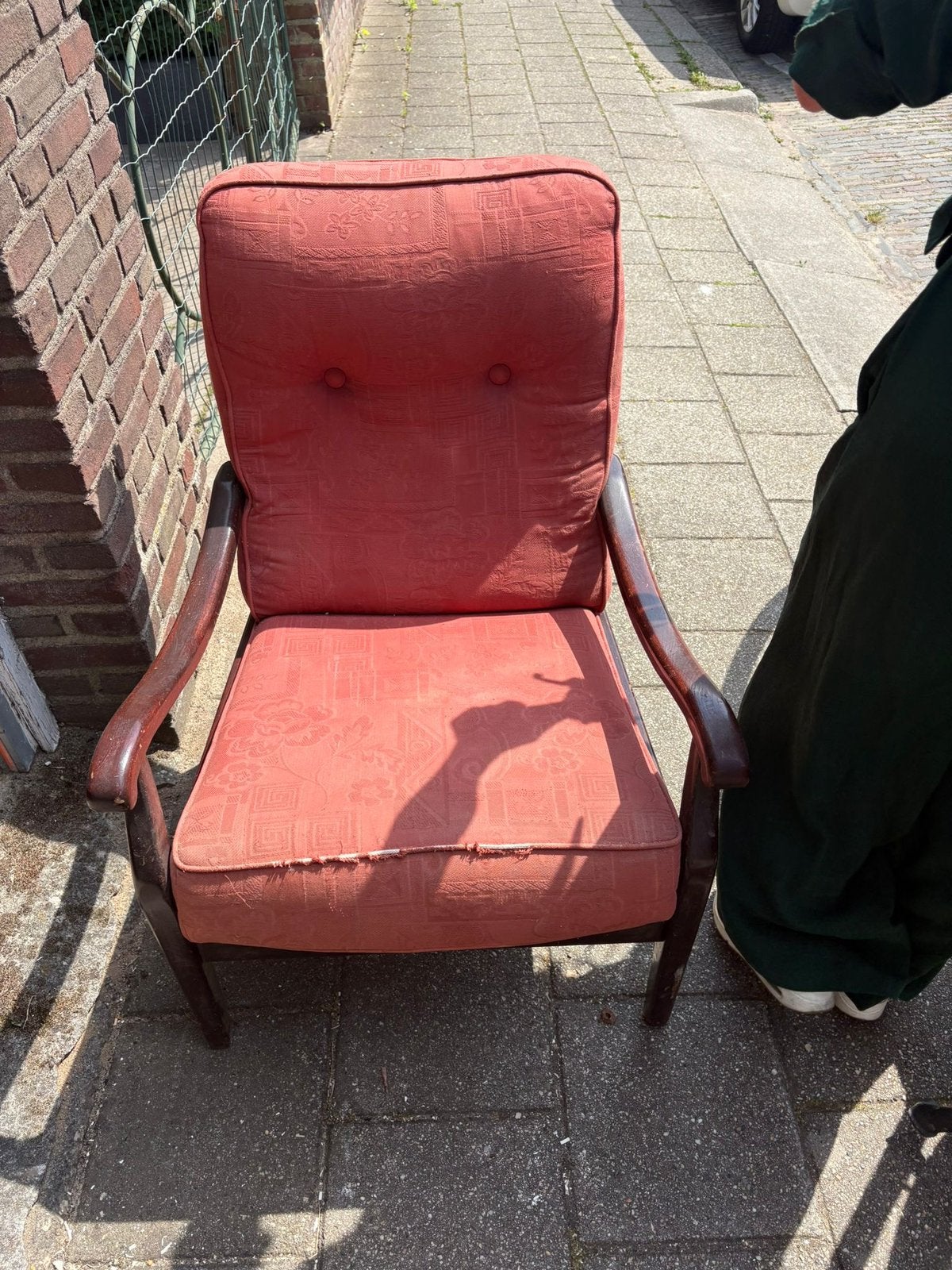 Stoel gratis af te halen, Ophalen