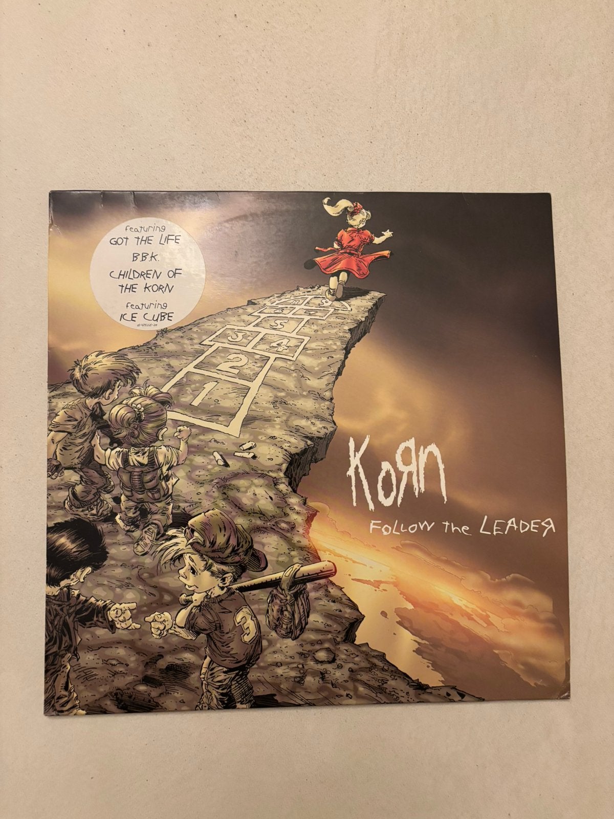 Lp 1998 korn - follow the leader vinyl near mint, Ophalen of Verzenden, Zo goed als nieuw