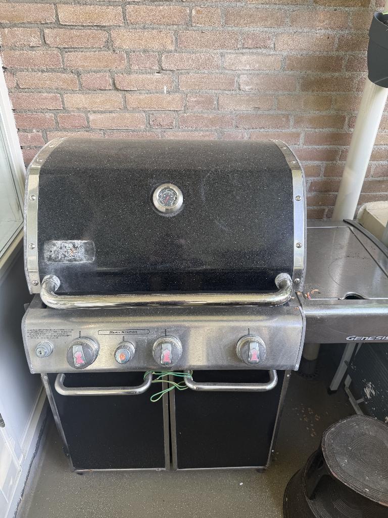 Weber grill BBQ gas, Tuin en Terras, Ophalen, Gebruikt, Weber