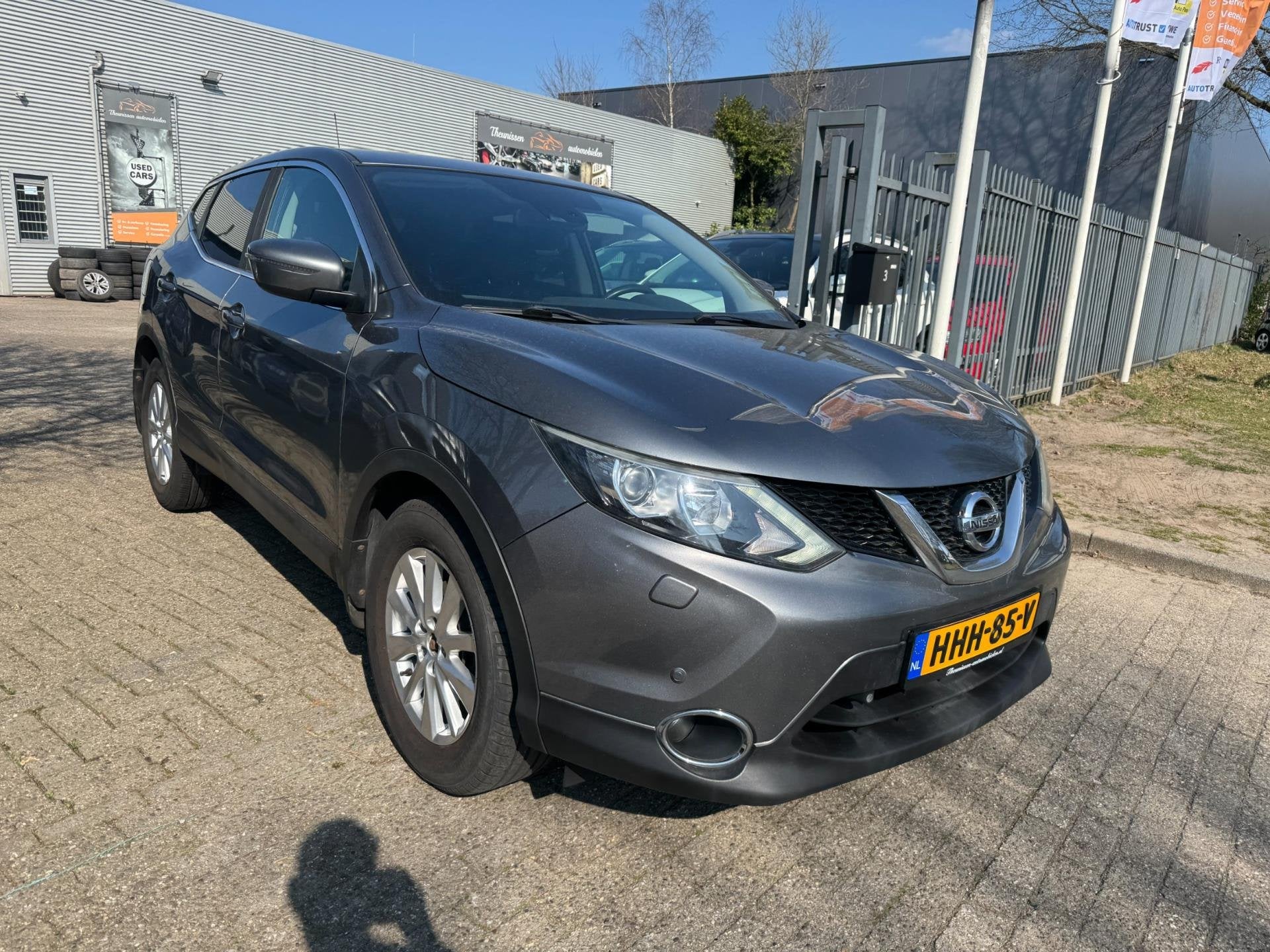Nissan QASHQAI 1.2 Acenta airco, cruise, elec pakke, pdc, cl, Auto's, Voorwielaandrijving, Dealer onderhouden, Stof, Gebruikt