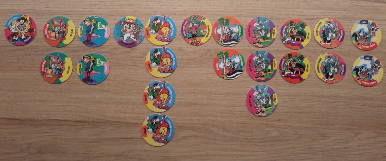 World Flippo's nrs. tussen 161 en 180, Ophalen of Verzenden, World, Losse flippo's