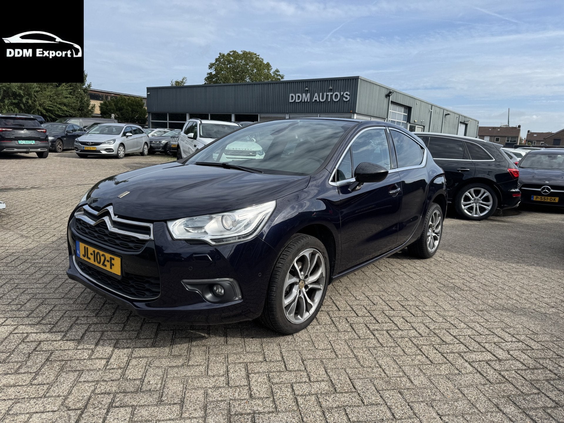 DS DS 4 1.2 PureTech So Chic (bj 2016), Gebruikt, Euro 6, 1199 cc, Blauw