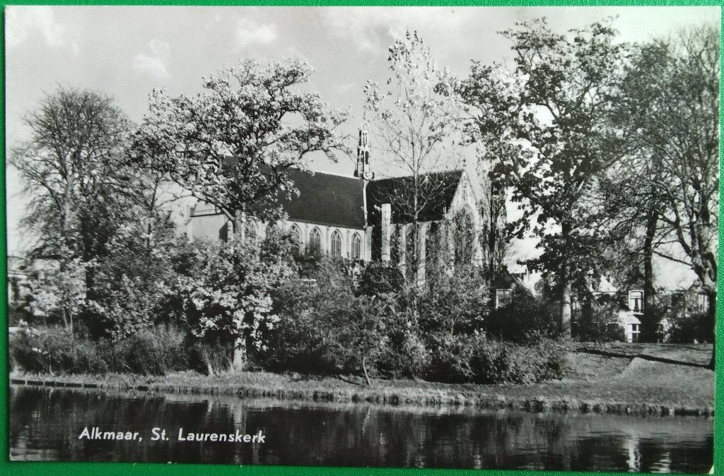 Alkmaar, St. Laurenskerk. Klf, Verzenden, 1960 tot 1980, Ongelopen, Noord-Holland