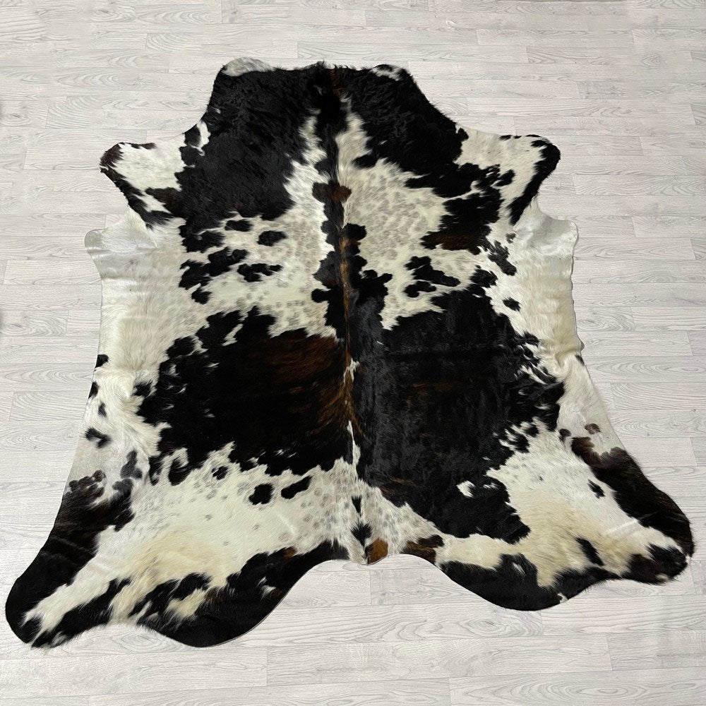 Koeienhuid tricolor Normandiër 225x205cm | Lederstore, Landelijk, modern, Scandinavisch, industrieel, 200 cm of meer, Overige vormen